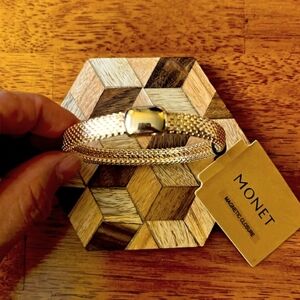 New Gold Mesh Mag Bracelet